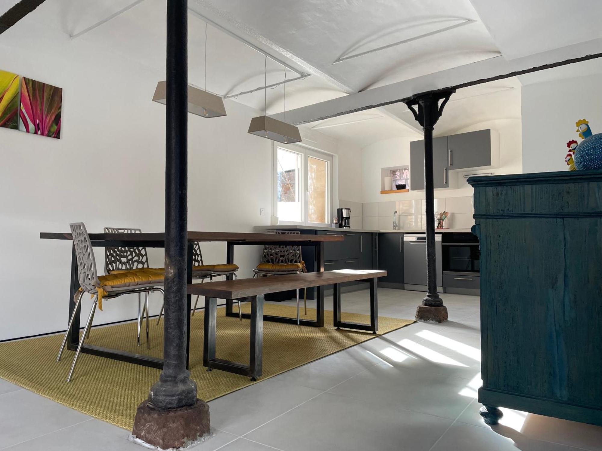 La Grange De Sophie Lägenhet Berstett Exteriör bild